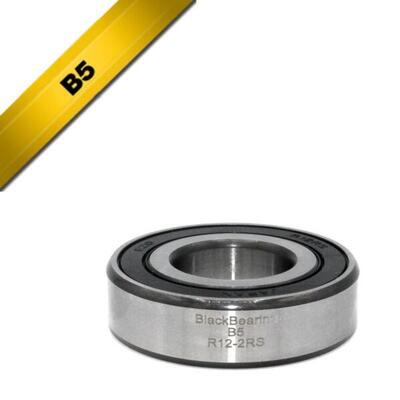 Lager black bearing b5 - r12-2rs - 19.05 x 41.28 x 11.11 mm