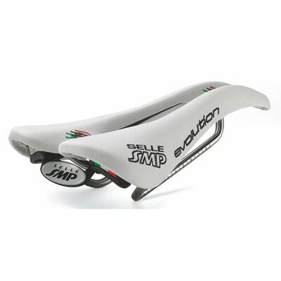 Selle smp zadel evolution wit - lichtgewicht en ergonomisch