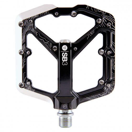 Pédales Plates SB3 Spectrum Aluminium