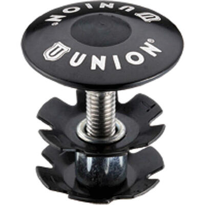Coperchio Union A-Head 1 1/8 nero completo di starnut.