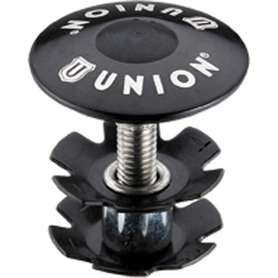 Coperchio Union A-Head 1 1/8 nero completo di starnut.