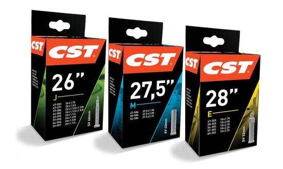 CST Innenrohr 26 x1,75–1¼ (ETRTO 47-559/597), Presta Ventil 40 mm.