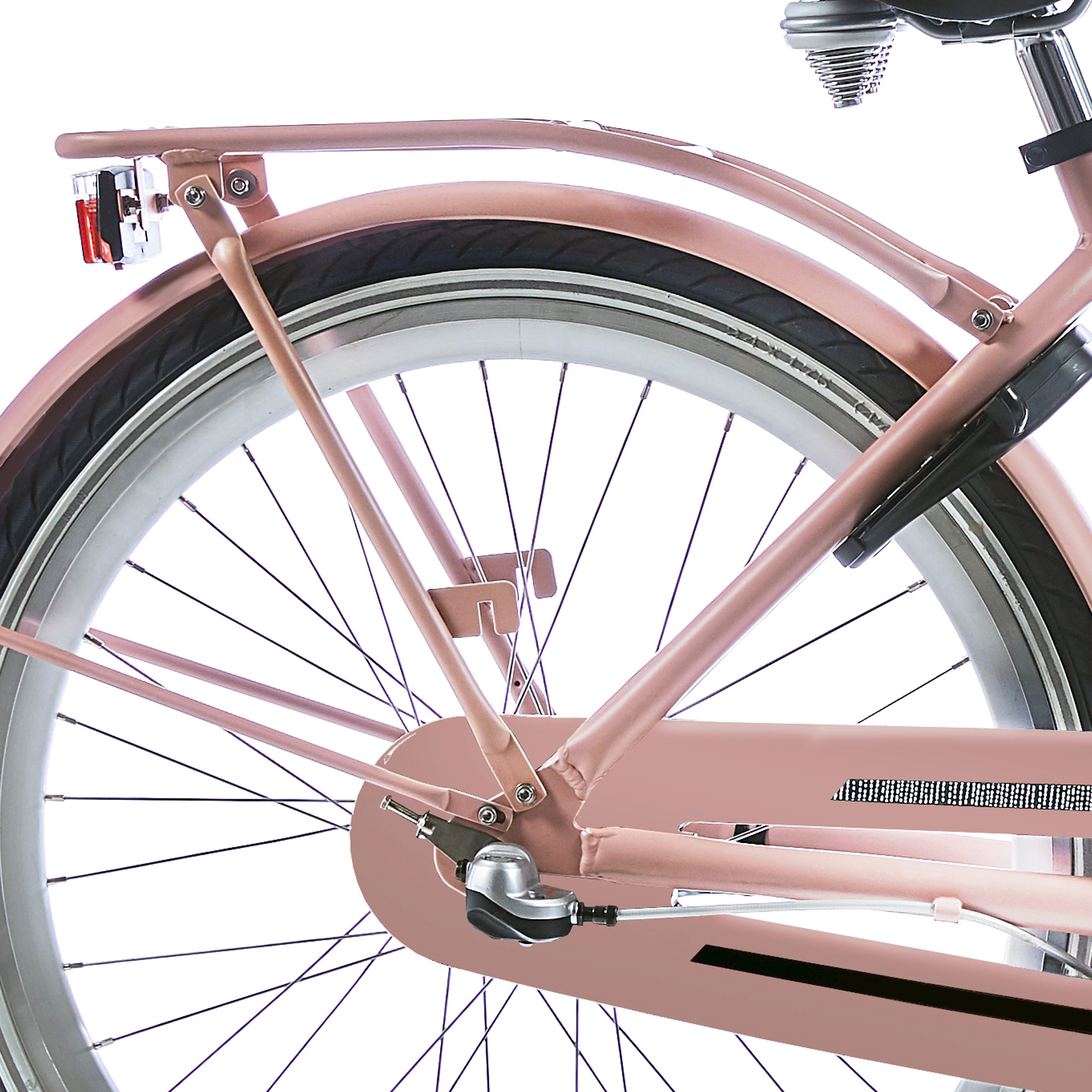 Bagażnik tylny Alpina 24 Clubb desert pink matt