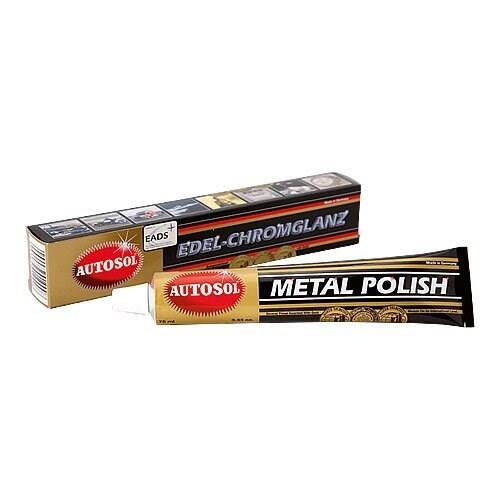 Tube de Nettoyage Autosol pour Chrome, Acier Inoxydable et Cuivre
