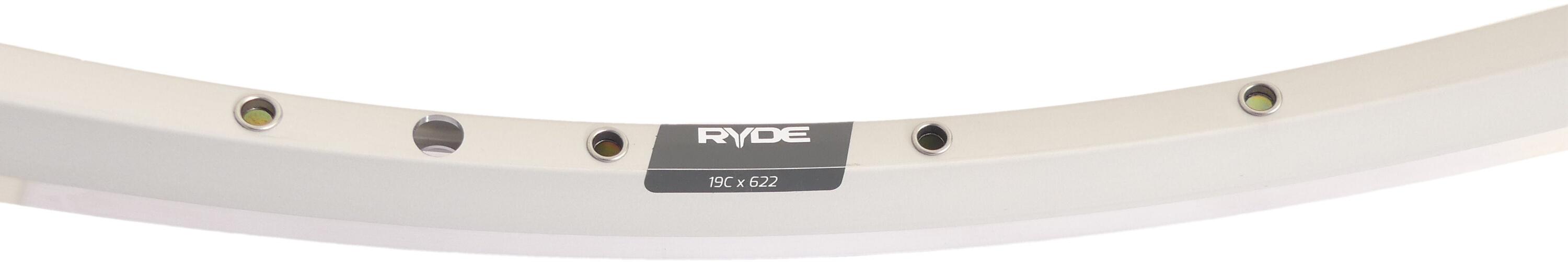 Ryde ZAC 2000 28" (622x19C) aro alumínio dupla parede 32 furos 14G prateado 4/4