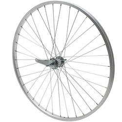 Roue vélo city arrière moyeu acier retropedalage aluminium Velox torpedo 1v.