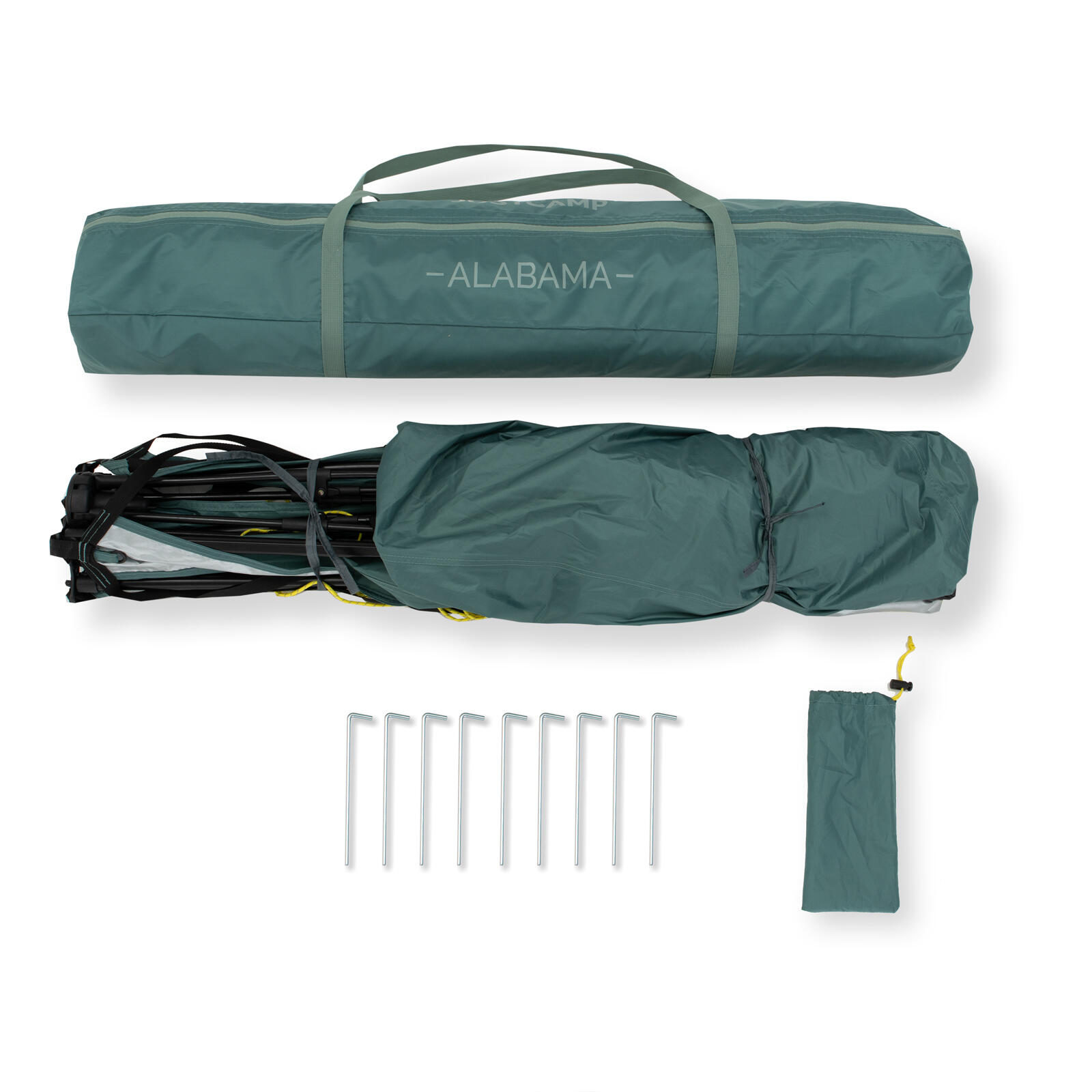 Abri de jardin Alabama - 250x250 cm - UV 50+ & imperméable - Mint 5/7