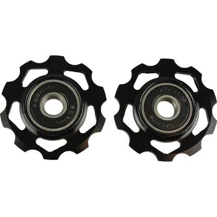 VWP set derailleurwieltjes aluminium 10T compatibel met Shimano/Campagnolo/SRAM.