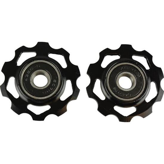 VWP set derailleurwieltjes aluminium 10T compatibel met Shimano/Campagnolo/SRAM.