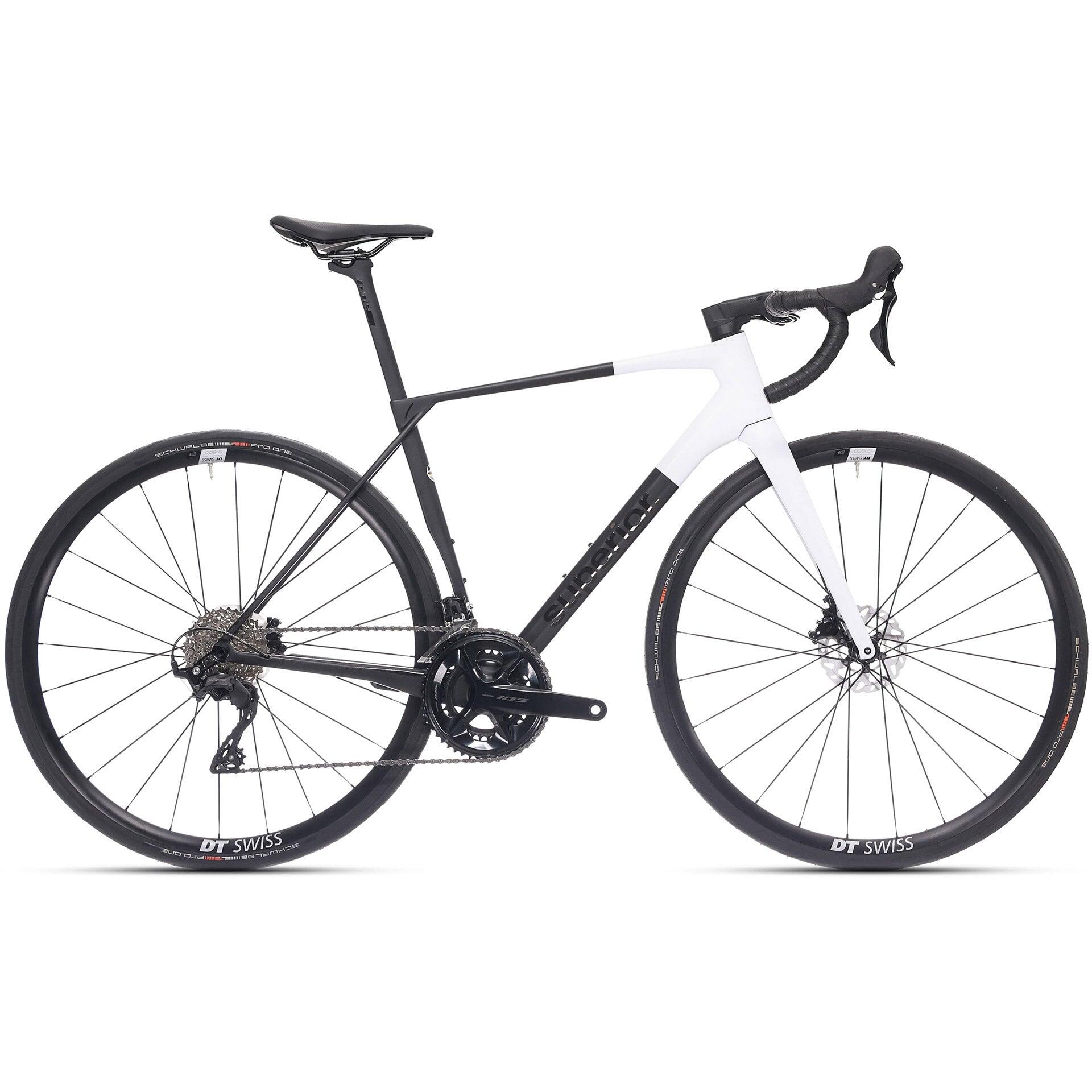 SUPERIOR Superior X-Road 9.3 GF 700CX58CM (XL) Mate Carbón Blanco