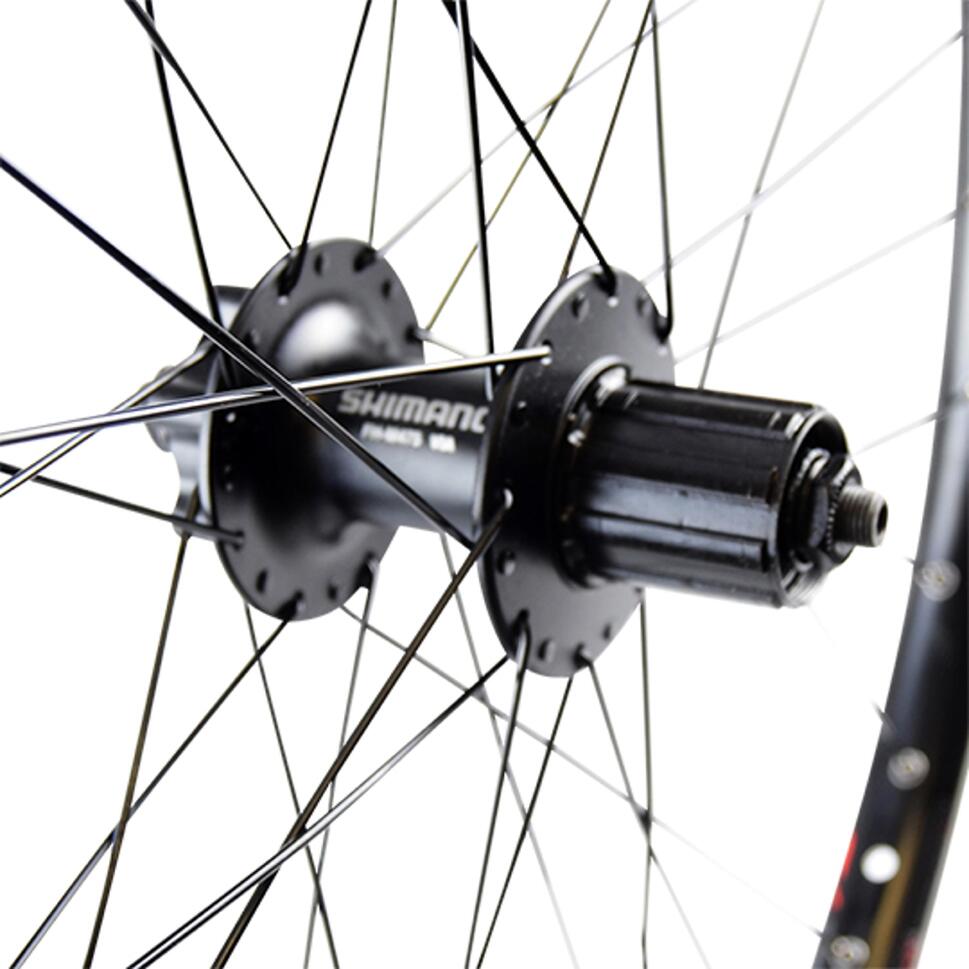 Tylne koło rowerowe k7 obręcz piasta z tarczą 6 otworów Velox Maxx Tubeless read