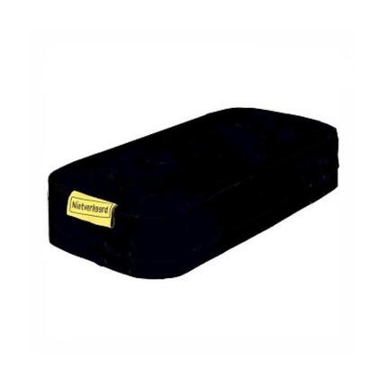 Recycelte Kissen-Sitz-Heckträger schwarzgrau