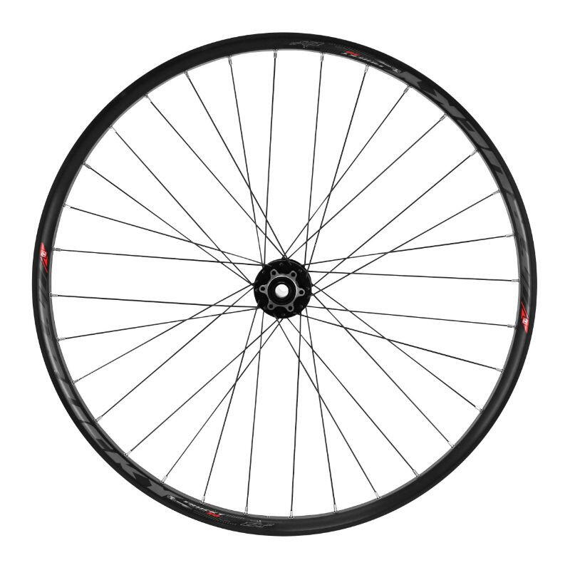 VELOX Ruota anteriore per bicicletta a disco con cuscinetto a 6 fori (compatibile con