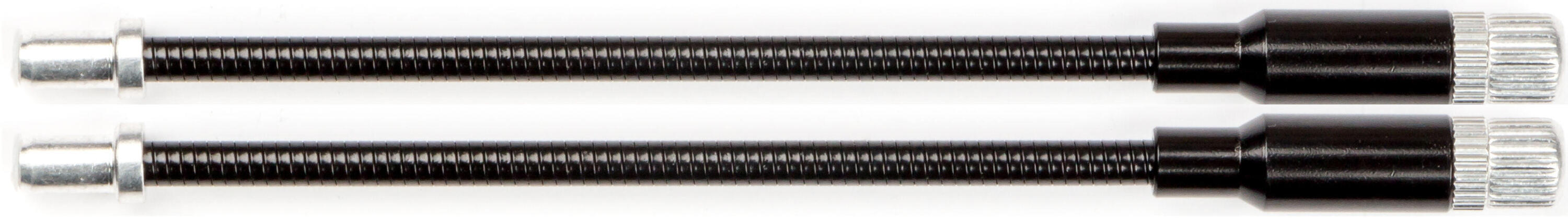 Verstelbare RST Flex V-Brake Kabelpijpjes - Zwart (2 stuks) 1/2