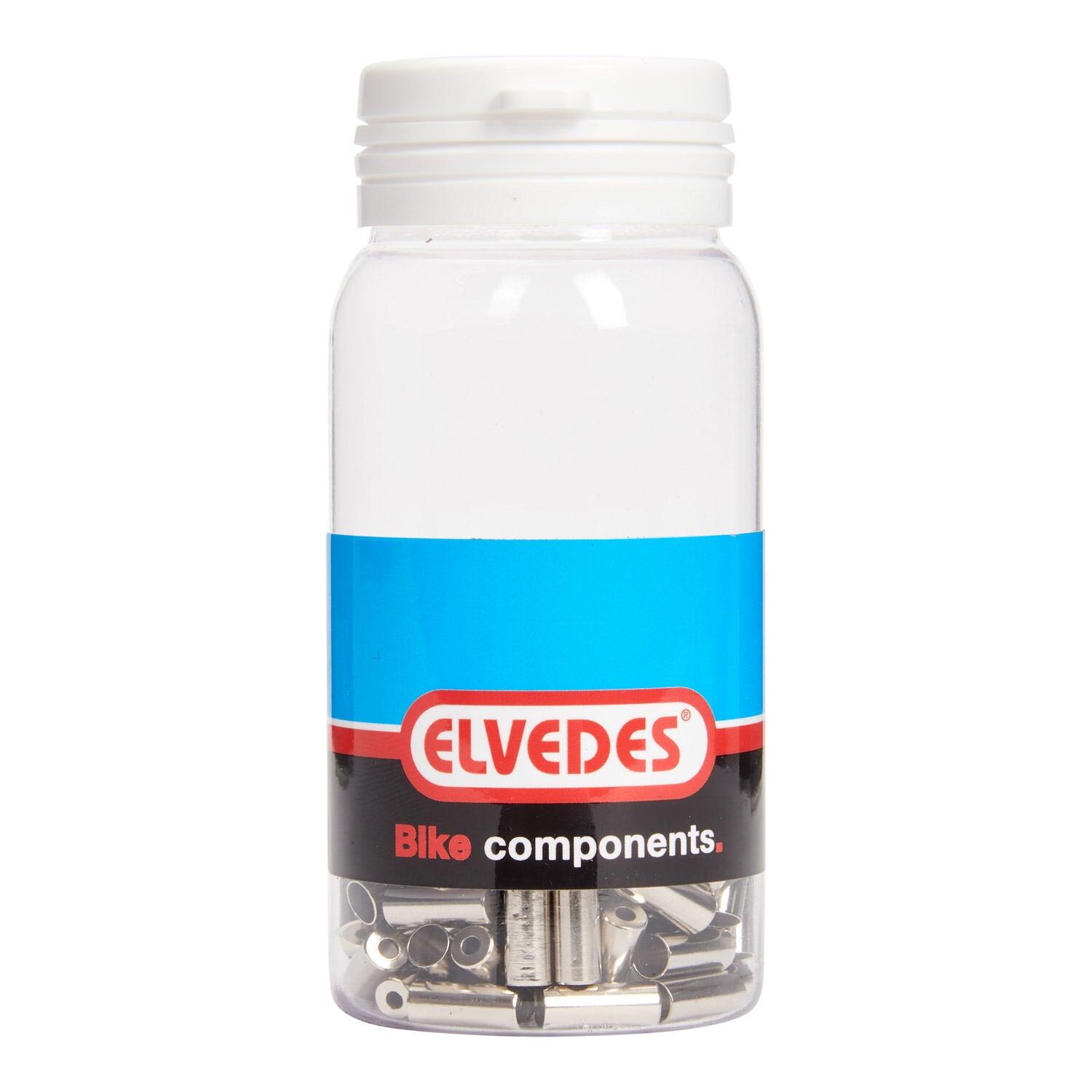 Elvedes brass cable end caps 4.3–4.75 mm, 150 pcs 1/1