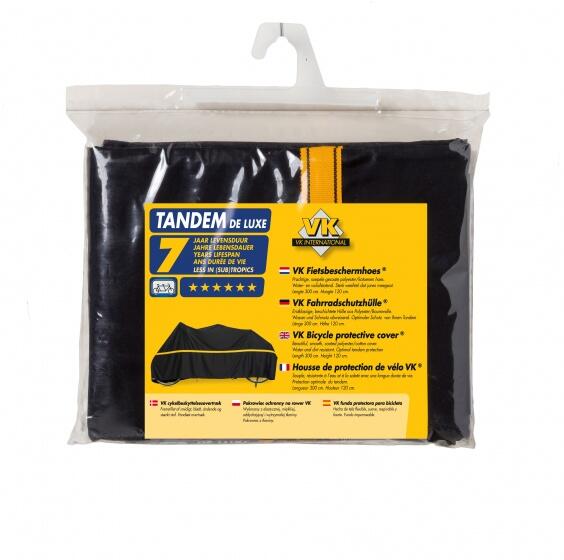 VK Couverture de protection des vélos (58 Tandem de Luxe Black 2/5