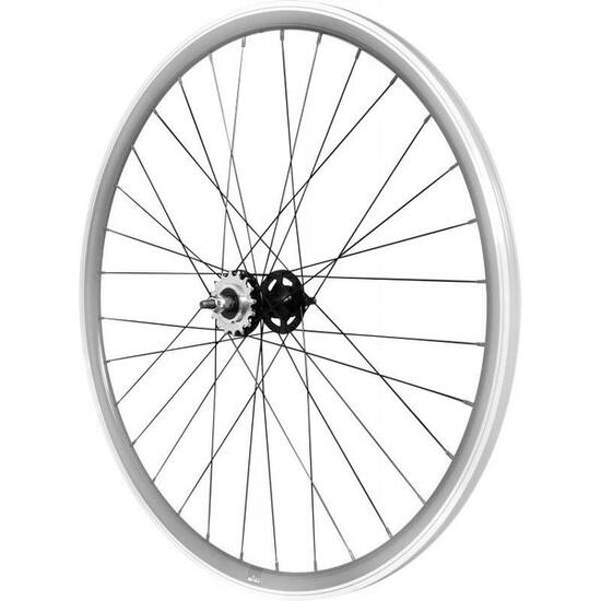 Tylne koło gąsienicowe Fixie z podwójnym gwintem i zębatką P2R 16DTS