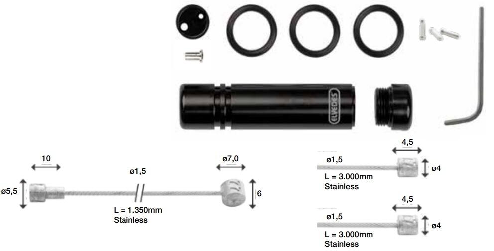 Câble option fonction ABS Elvedes Splitter 2/5