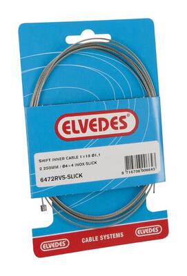 Cavo interno cambio Shimano/Elvedes 2250 mm RVS Ø 11 mm con nipplo N.