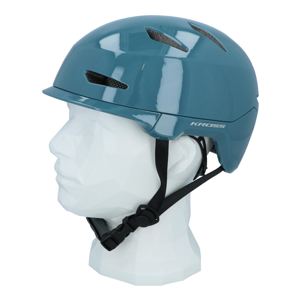Kross City Bicycle Helmet Capitalo L - Blue (58-61 cm)