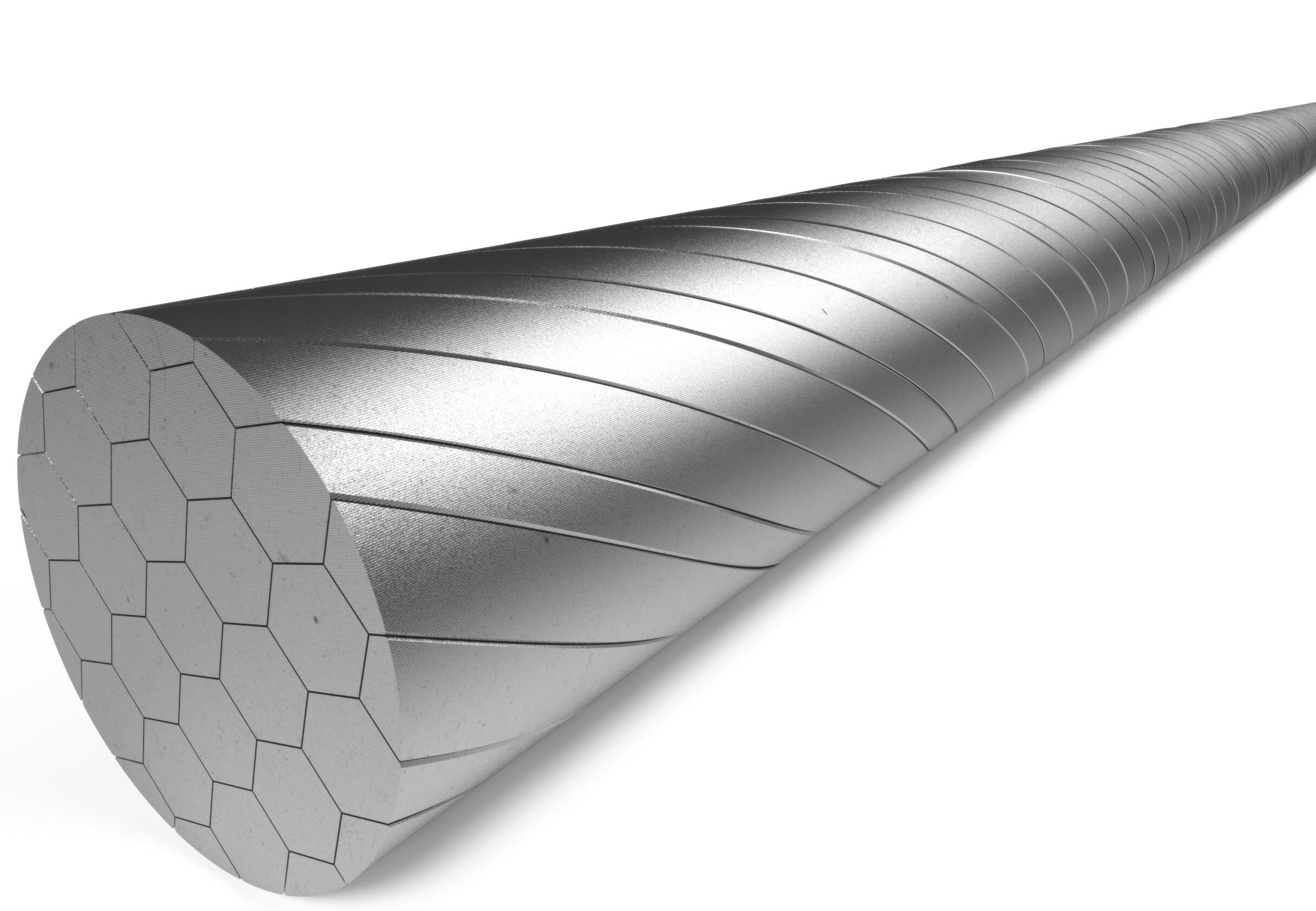 Cable de Transmission Elvedes 2250mm en Inox Ø 1.1 mm 3/4