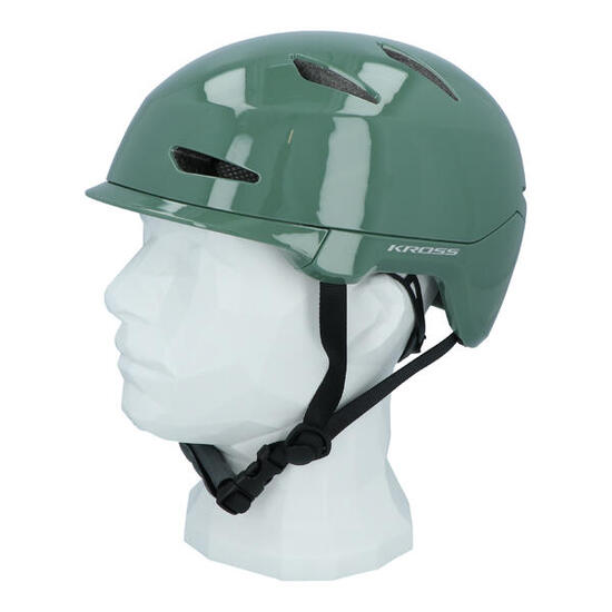 Casco bici Kross CAPITALO L (58–61 cm) - Verde