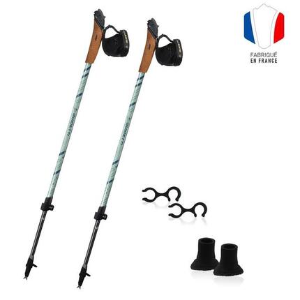 Bâtons Marche Nordique Aluminium - NOMADE ESPRIT