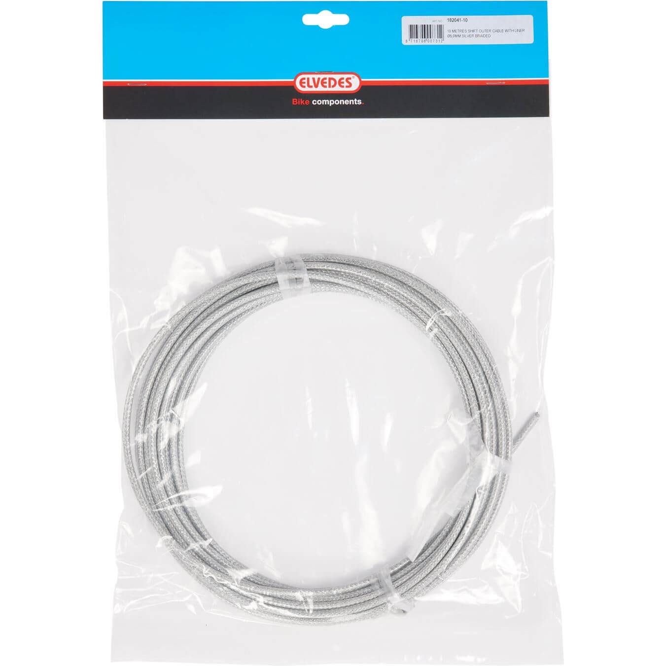 Elvedes - Elvedes Schakel Buitenk 5 Mm (10m Race.lainer 182041-10 - Embout De Gaine Dérailleur - Gris - Decathlon