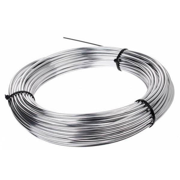 Saccon outer brake cable roll 50m chrome HDPE no teflon.