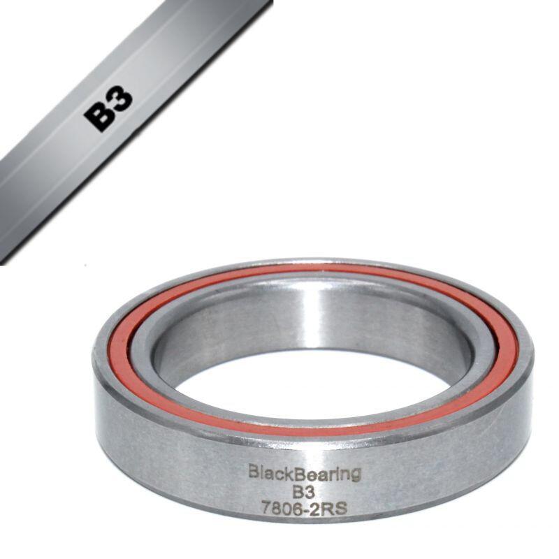BLACK BEARING Cuscinetto Black Bearing B5 - 7806-2RS - 30 x 42 x 7 mm