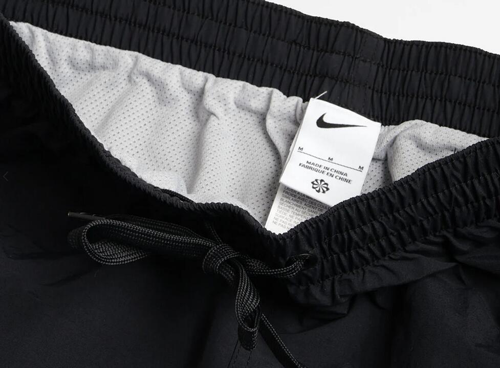 Costume da bagno uomo nike multi logo 5 volley - nero/grigio 3/3
