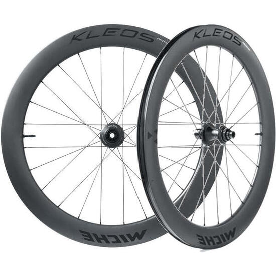 Miche Kleos RD Disc cerchi in carbonio 62 mm tubeless compatibile Shimano.