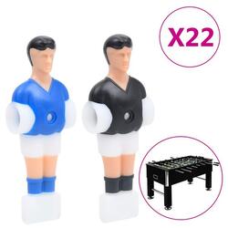 Joueurs de Baby-foot Professionnels pour Barres de 12,7 mm - 22 Pièces