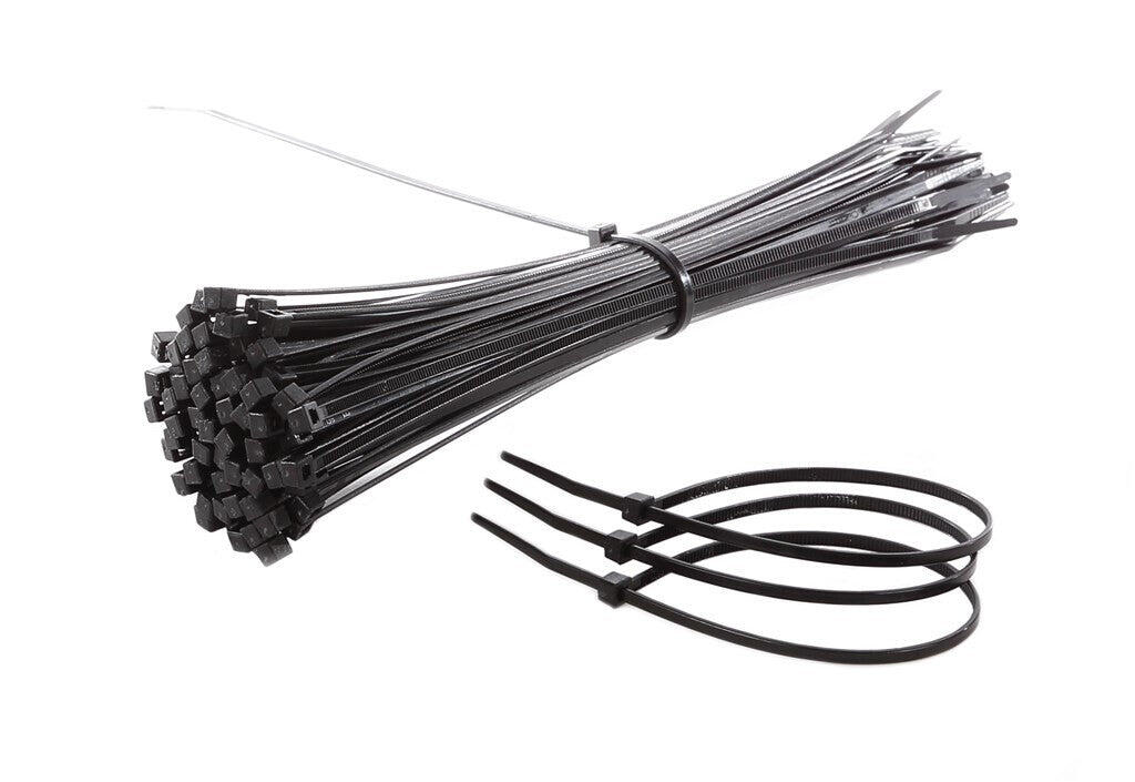MIRAGE Mirage Kabelbinders 390x4.8mm Ø106mm Zwart (P 100) - Perfect voor Kabelbeheer