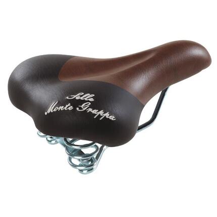 Selle Monte Grappa Monte Grappa Saddle Fashion avec Veer D-Bruin Black