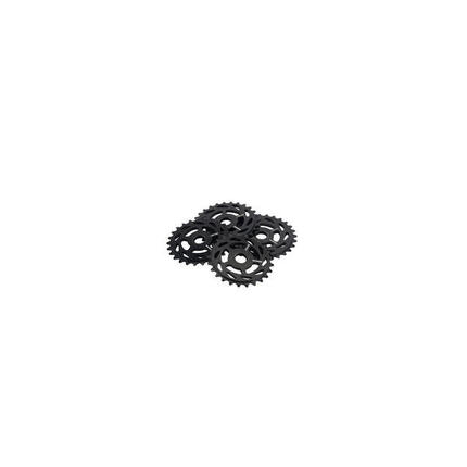Haro Gear 96564 Lineage 28T Noir - Pièces de Vélo de Haute Qualité