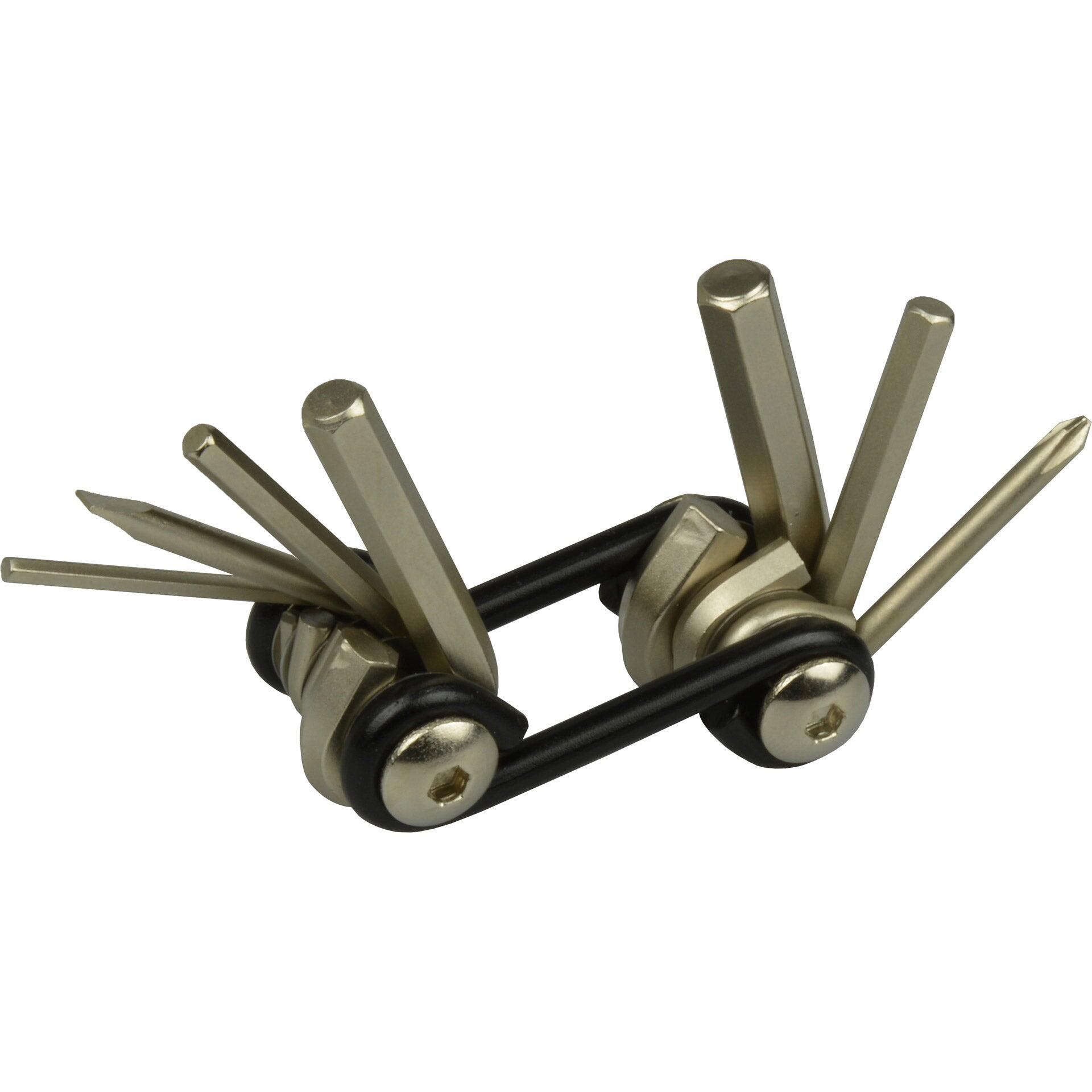 VWP Multitool de Bolso 7 em 1 para Bicicleta, Prateado 1/1