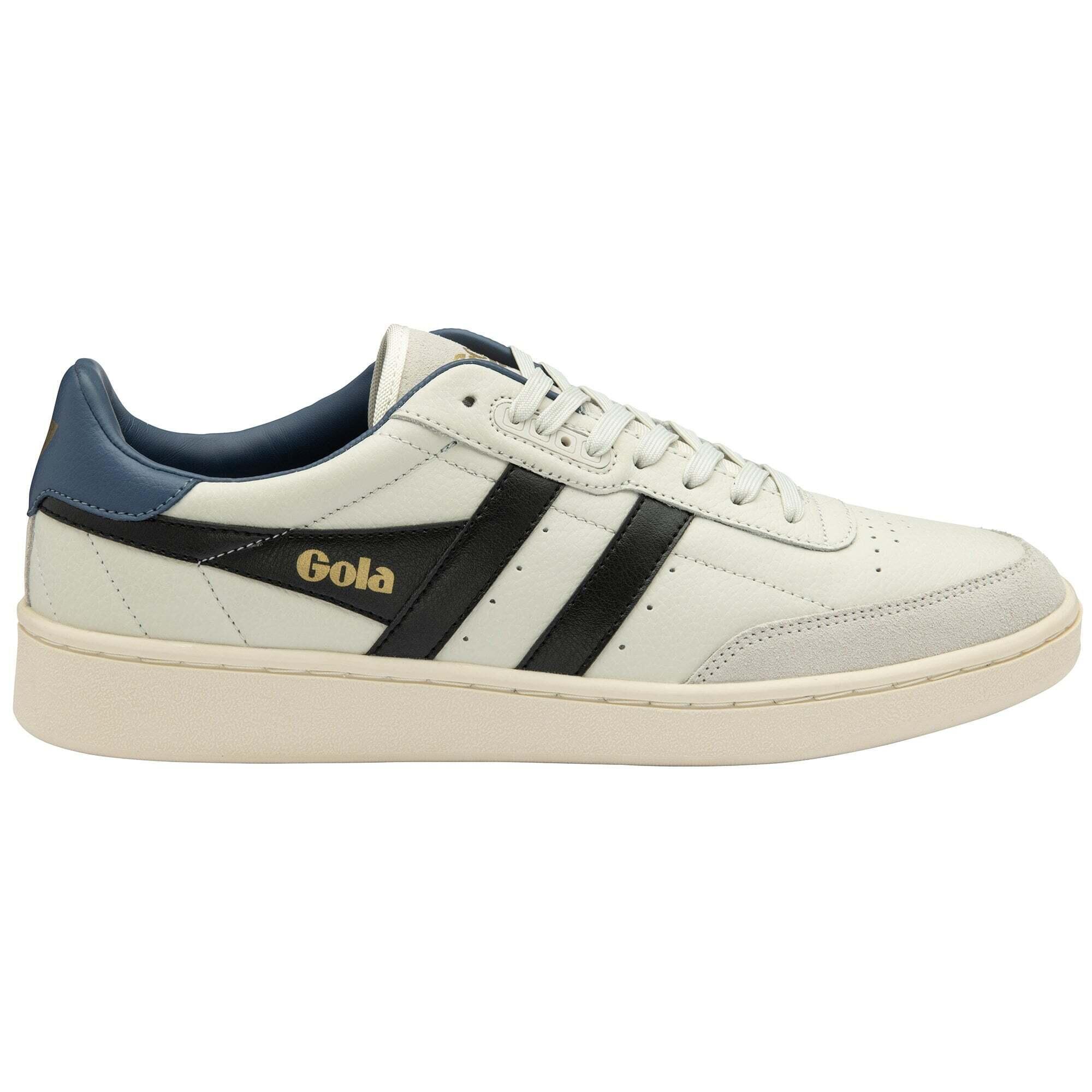 Gola - Baskets En Cuir Gola Contact - Baskets - Blanc|noir - 40 M - Decathlon