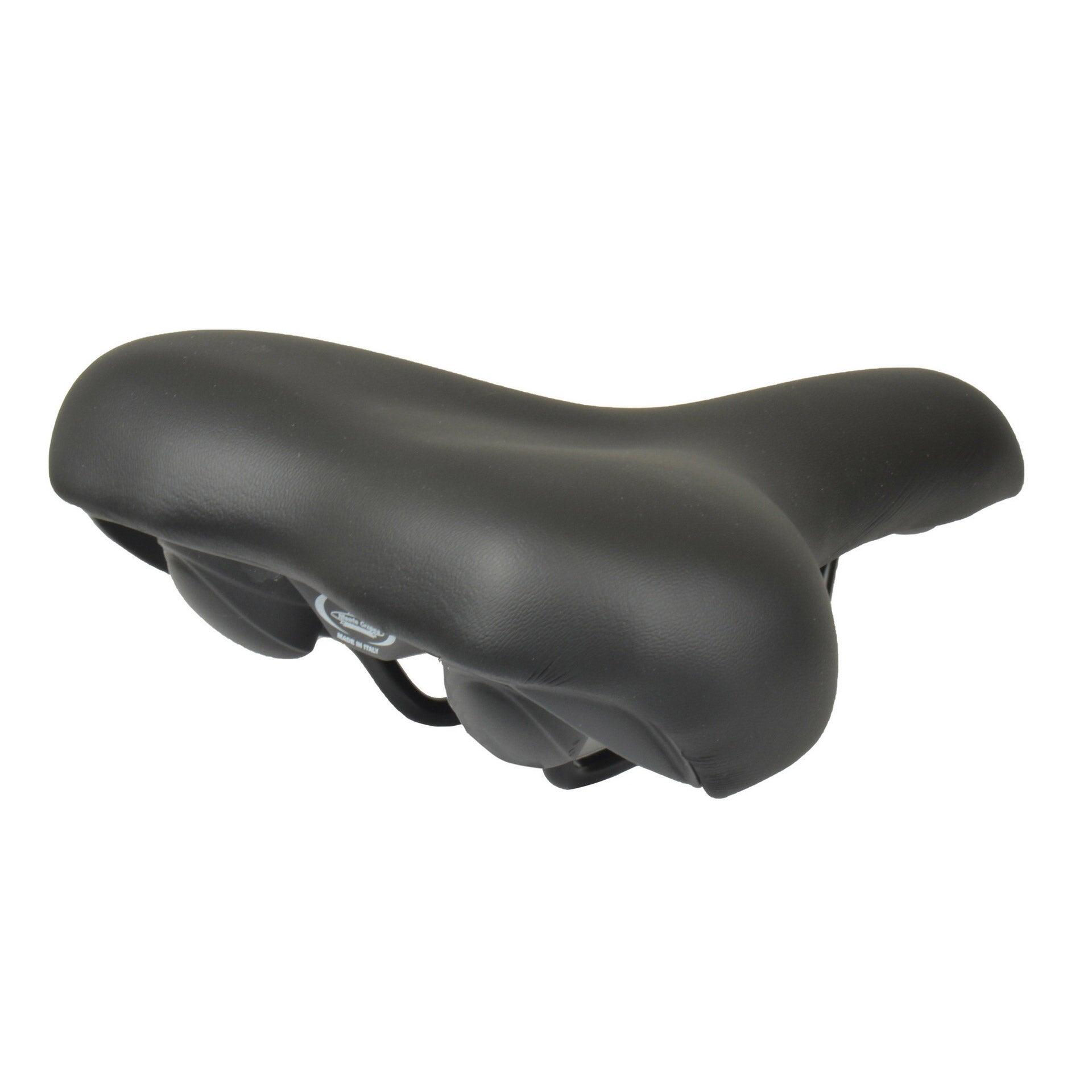 SELLE MONTE GRAPPA Sella Selle Monte Grappa Nevea nera in plastica, prodotta in Italia.
