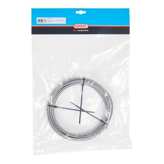 Elvedes Schaltaußenhülle 4,2 mm (10 m) silber.