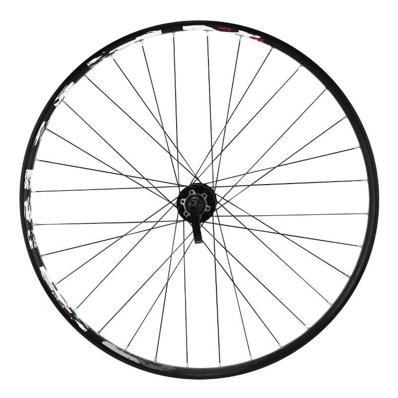 Velox - Roue De Vélo Vtt Avant Double Paroi Moyeueu 6 Trous - 21 Mm Intérieur Et 27 Mm É - Roue - Noir - Decathlon