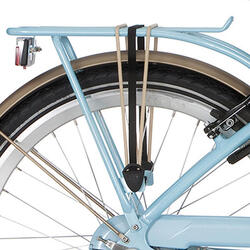 Porte-bagages arrière élégant Alpina 26 Curve en bleu Alice