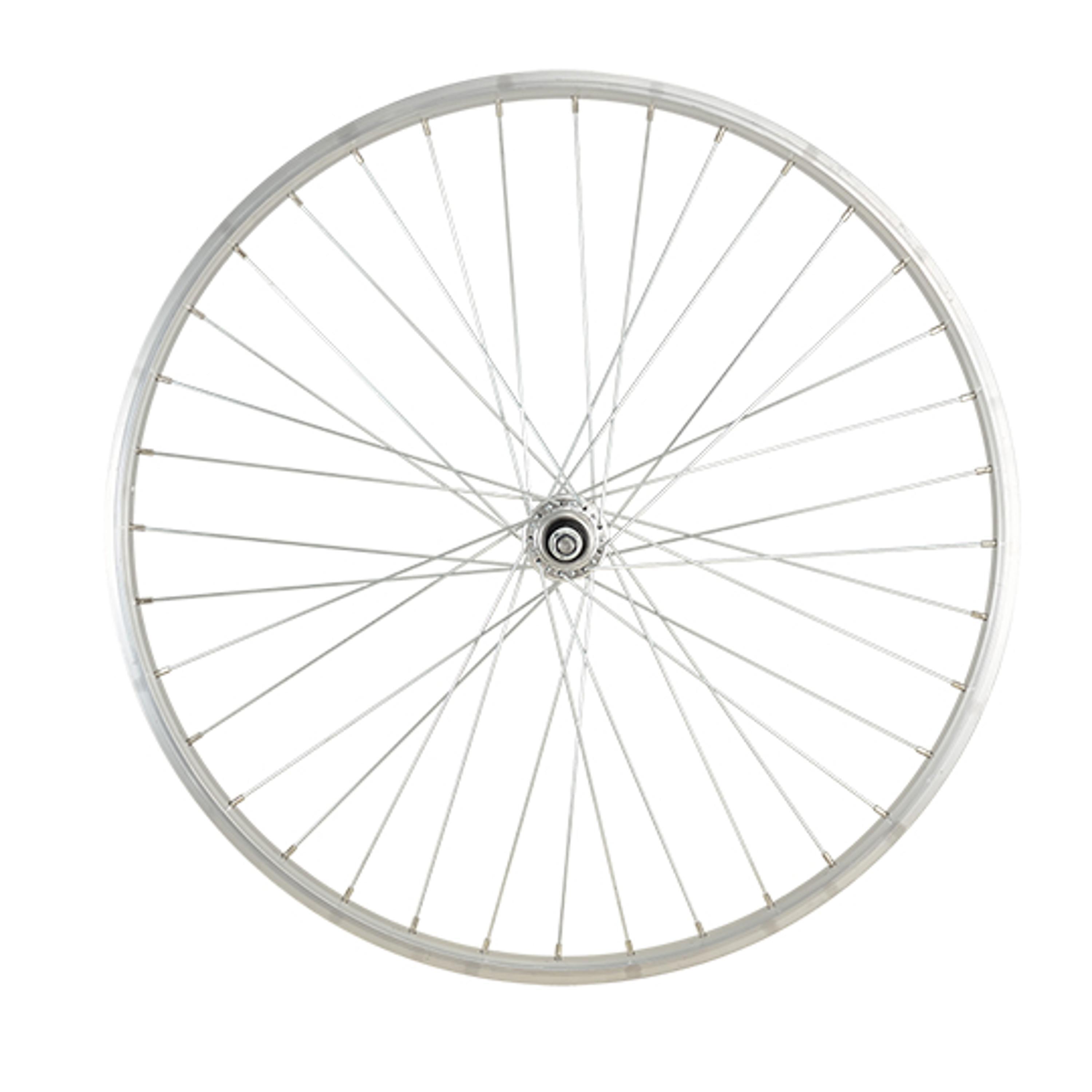 Tył koła rowerowego nakrętka oś pełna obręcz aluminiowa na wkręty Velox 650 X 30