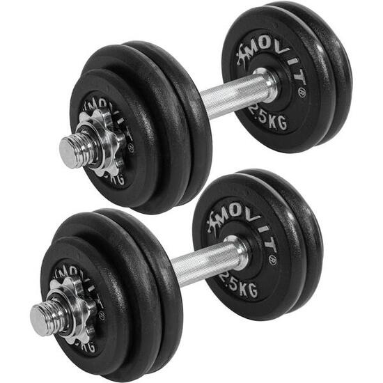 Kurzhanteln PRO 2er Set, Gusseisen Hanteln, 20kg, 30kg, 40kg, 50kg, 60kg,  30mm