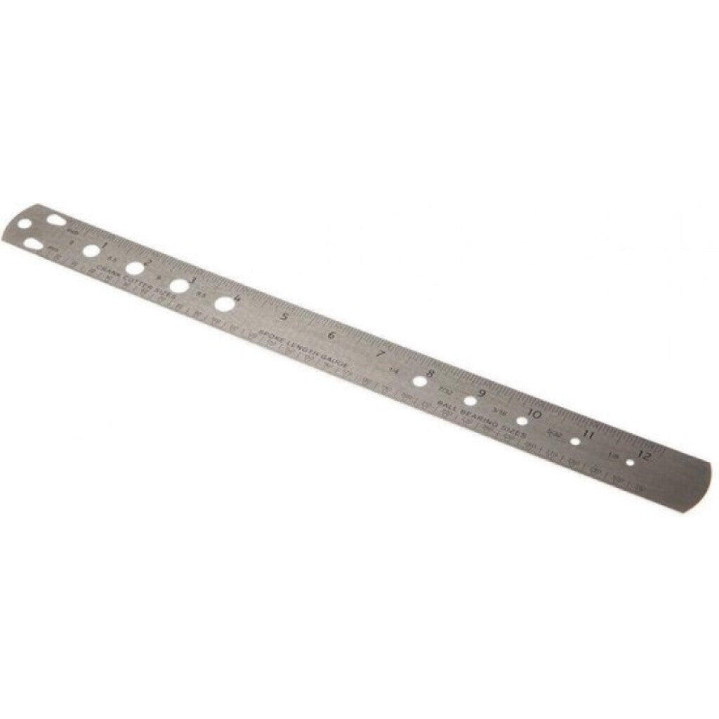 ICETOOLZ Icetoolz Buzaglo Spakenmeter 31cm RVS - Perfect voor Fietsers