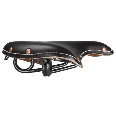 Selle monte grappa monte grappa zadel old frontiers classic leer zwart