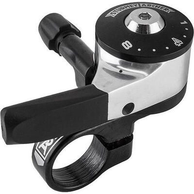 Rst HSJ204 Comando a Pollice Destro 8v Alluminio Argento/Nero.