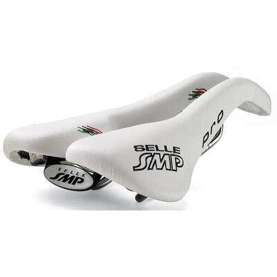 Smp zadel pro wit - lichtgewicht comfort fiets zadel 0301145