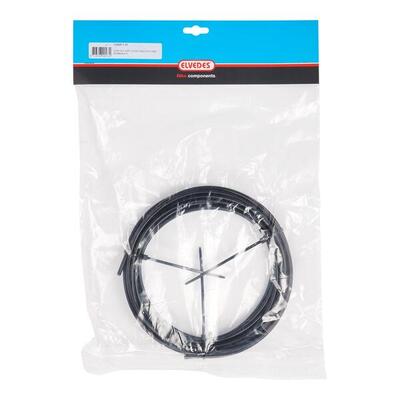 Elvedes fietskabel 5mm (10m) zwart liner 1125sp-1-10