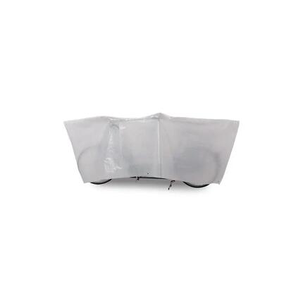 VK Couverture de protection pour vélo en tandem - Blanche (55)